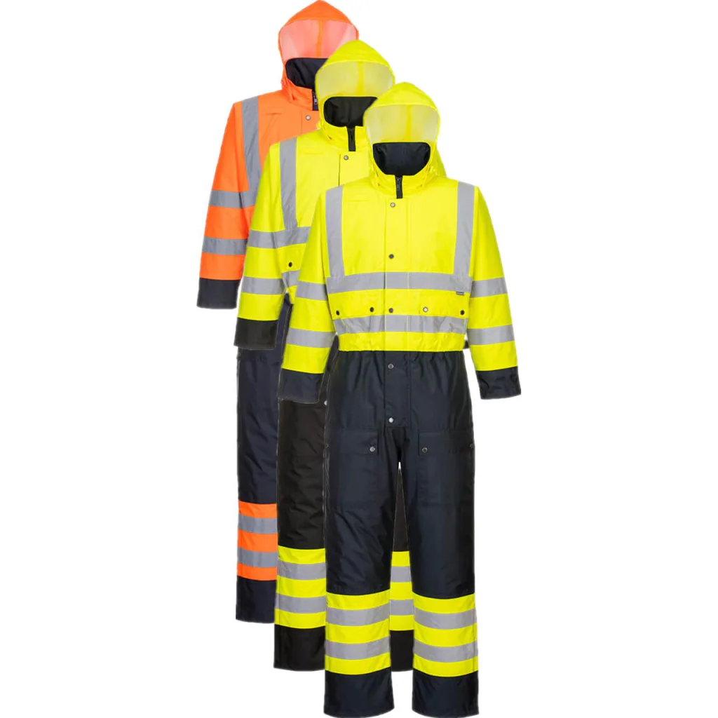 Portwest S485 HI-VIS 2 Farvet Foret Kedeldragt