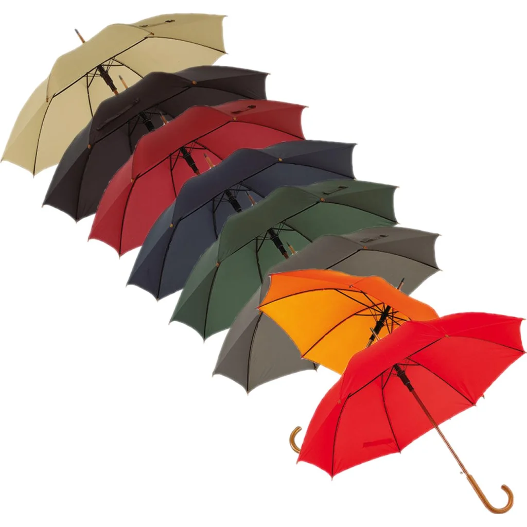 Printwear SC31, Paraplyer Automatic Umbrella With Wooden Handle Boogie