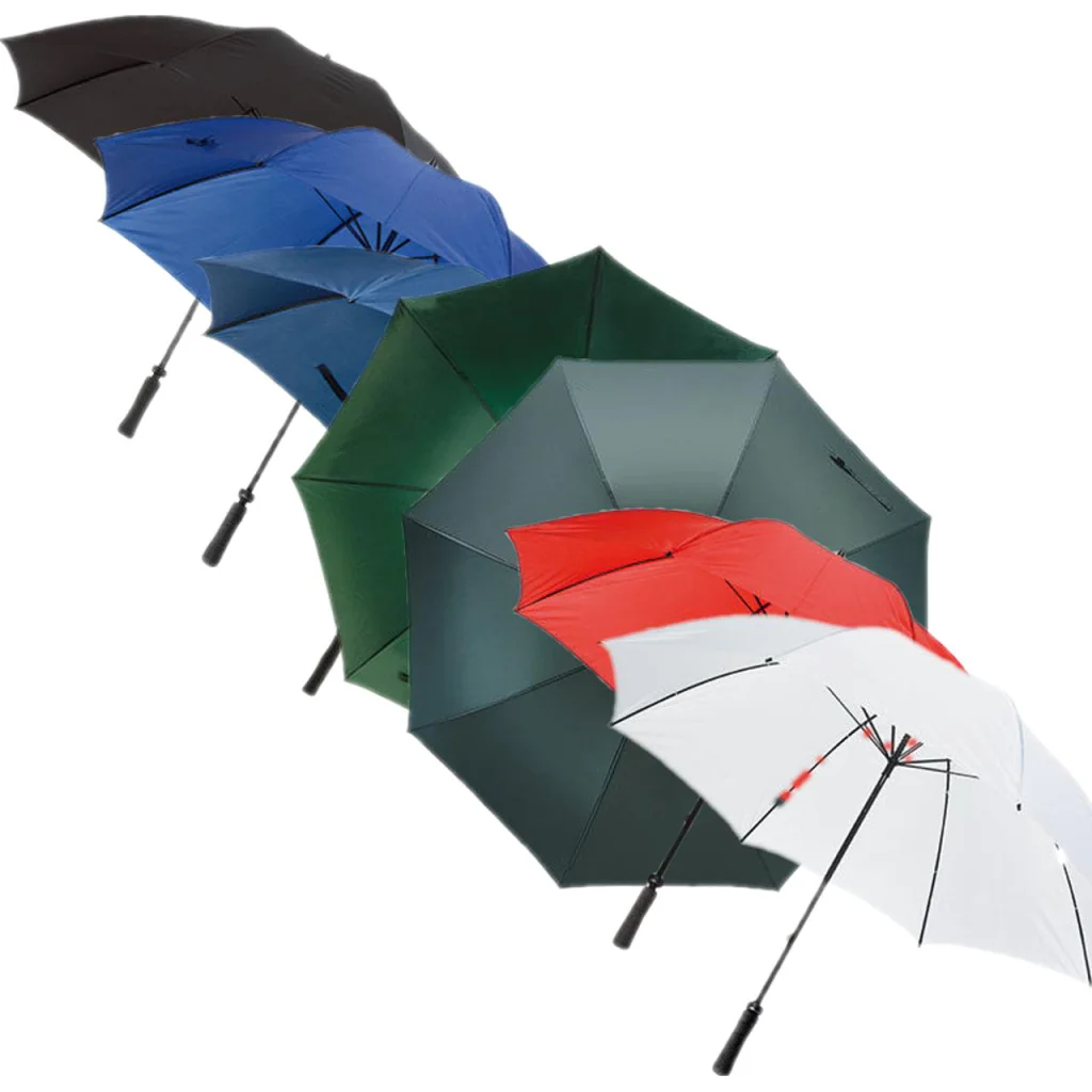 Printwear SC60, Paraplyer Windproof Fibreglass Umbrella With Soft Handle
