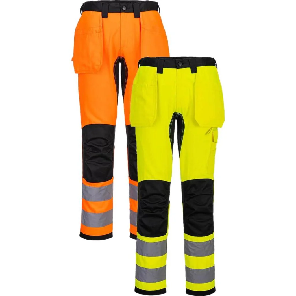 Portwest CD889 WX2 Eco hi-vis stretch bukser med hængelommer