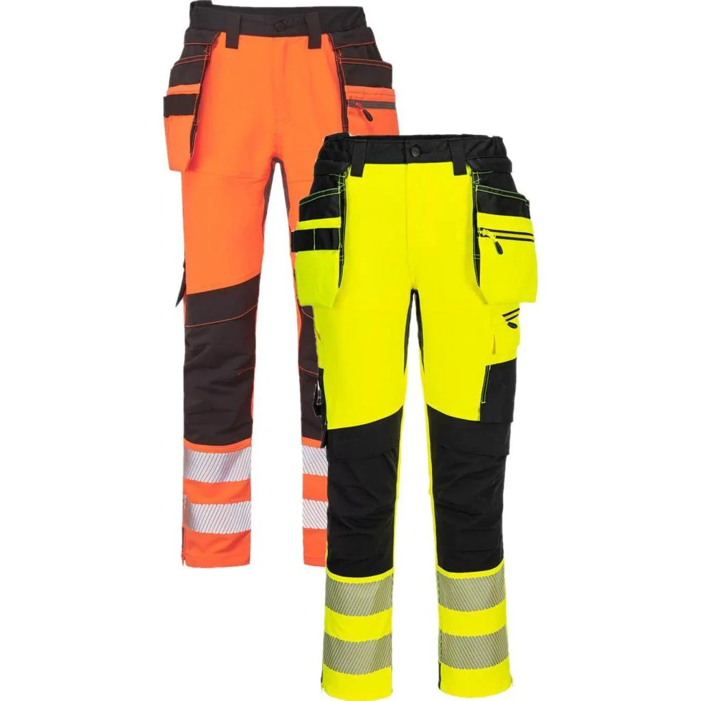 Portwest DX454 DX4 hi-vis Craft bukser med aftagelige hængelommer