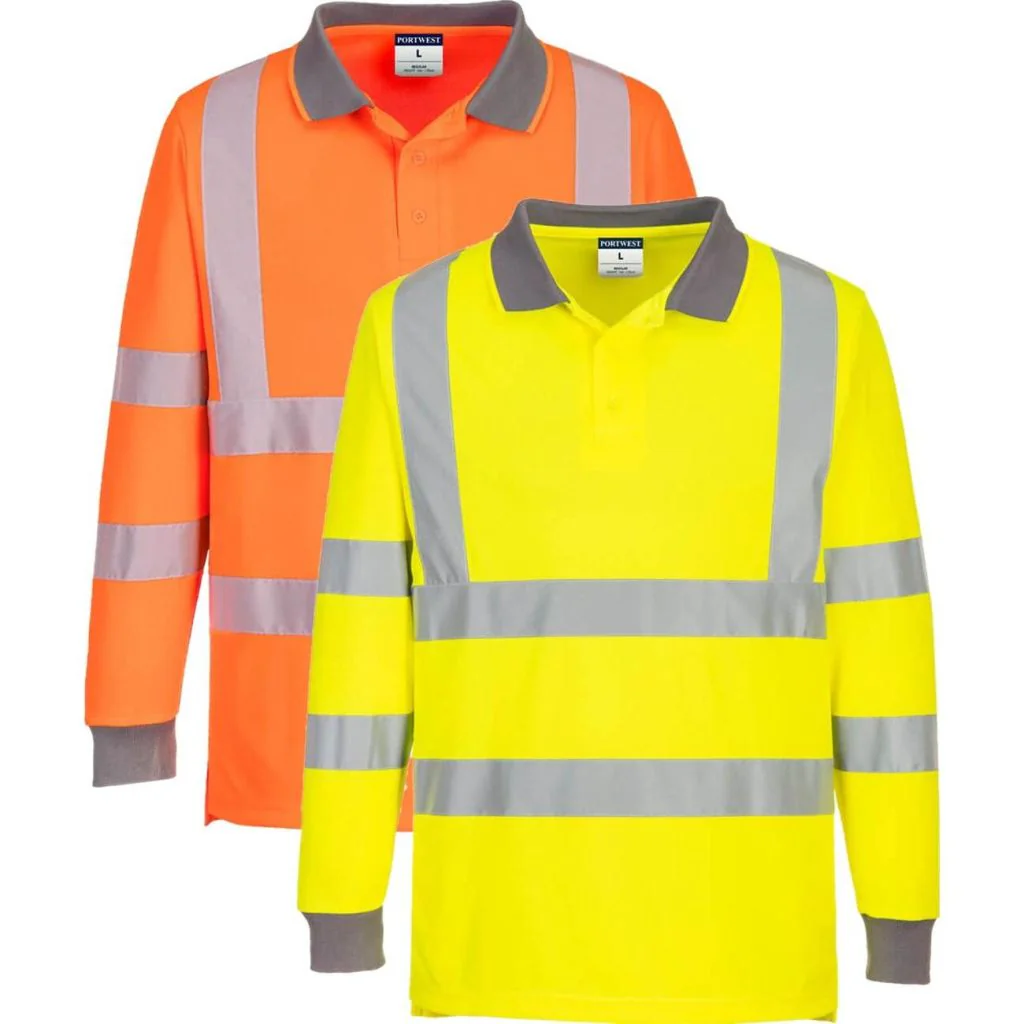 Portwest EC11 Eco Hi-Vis poloshirt L/S (6 pr. pk.) 