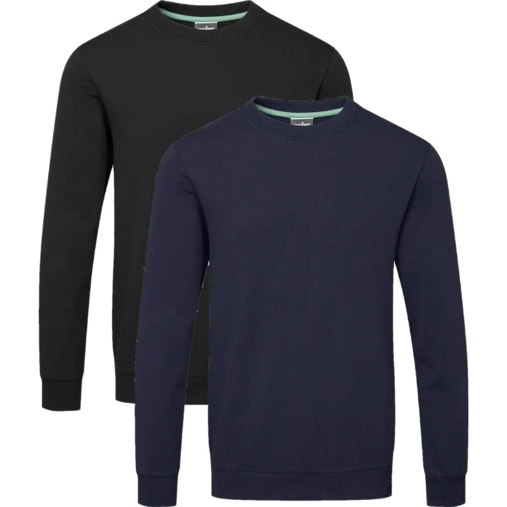 Portwest EC300 Sweatshirt i økologisk genbrugt bomuld