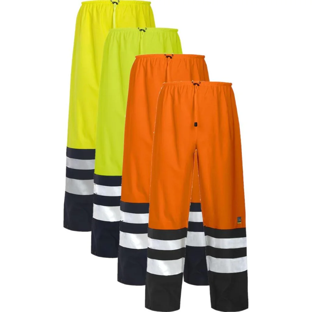 ProJob 646504 6504 regnbuks en iso 20471 klasse 2 / Arbejdsbukser