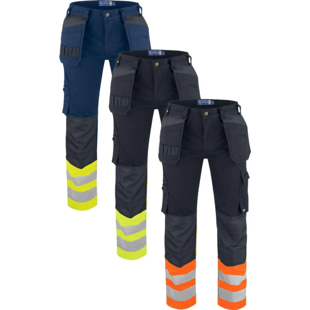 ProJob 646530 6530 arbejdsbuks en iso 20471 klasse 1 / Arbejdsbukser