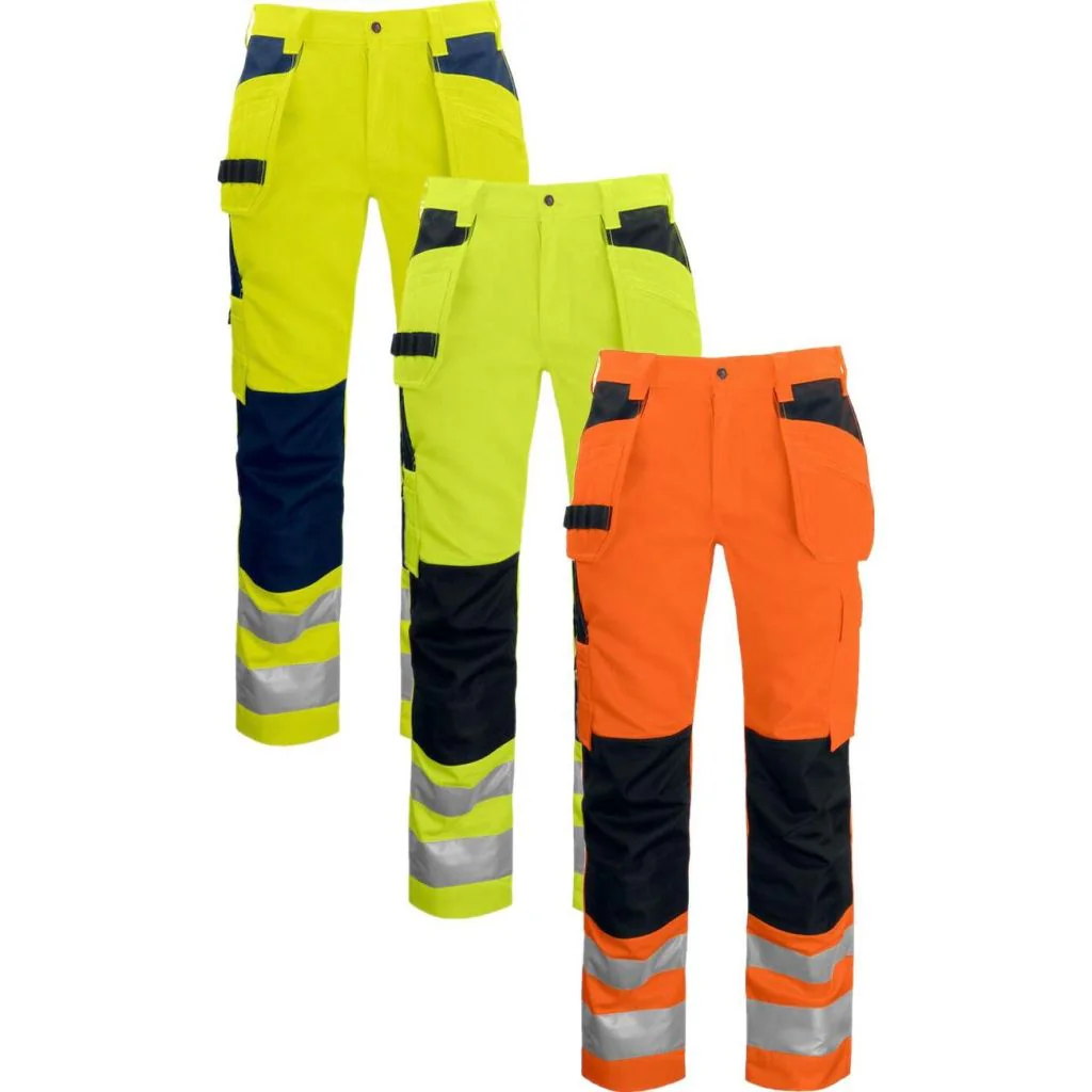 ProJob 646531 6531 arbejdsbuks en iso 20471 klasse 2 / Arbejdsbukser