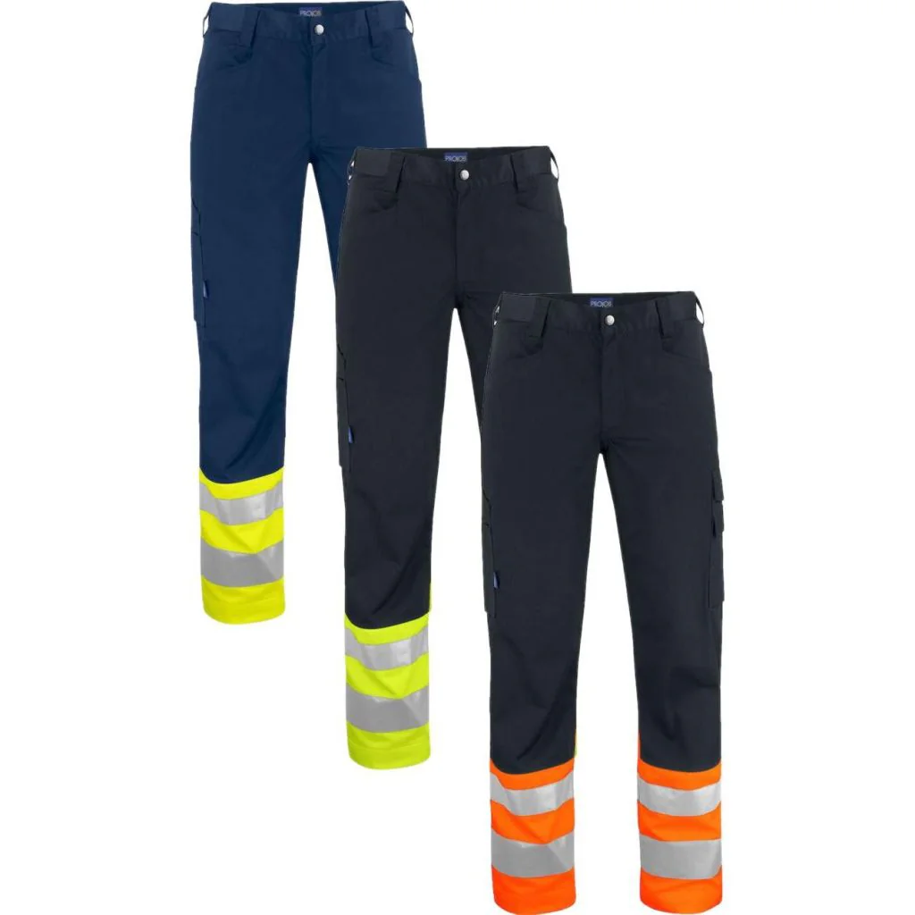 ProJob 646533 6533 arbejdsbuks en iso 20471 klasse 1 / Arbejdsbukser