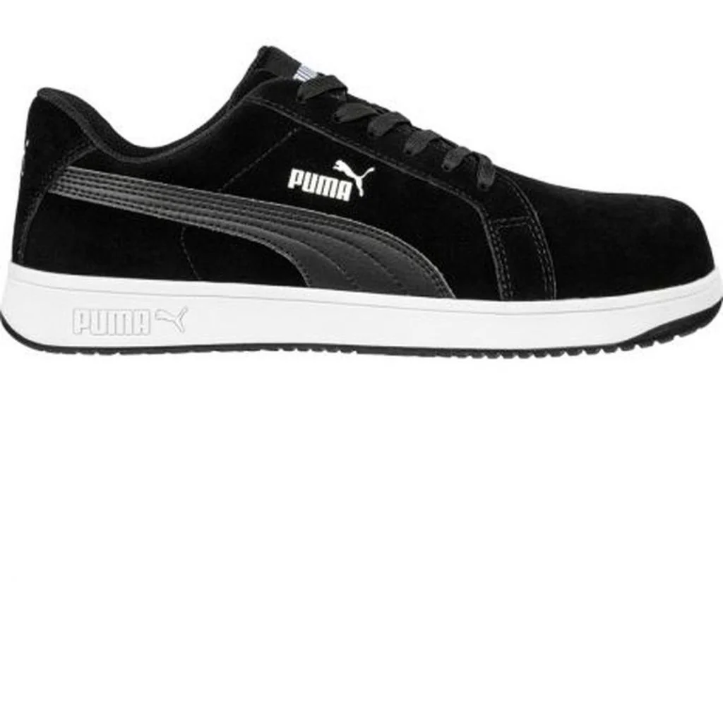 Puma 5-64001 iconic suede black low