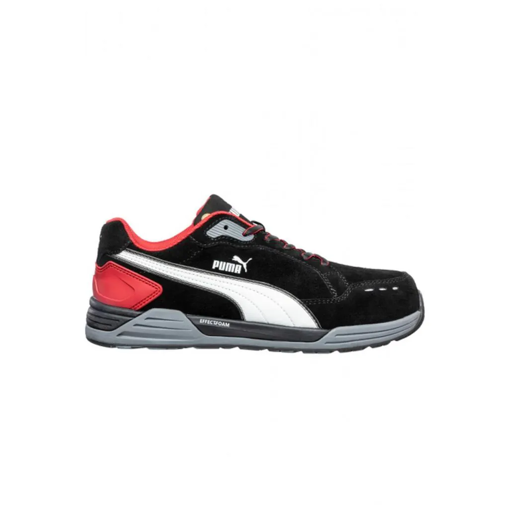 Puma 5-64463 airtwist black red low s3 esd hro src
