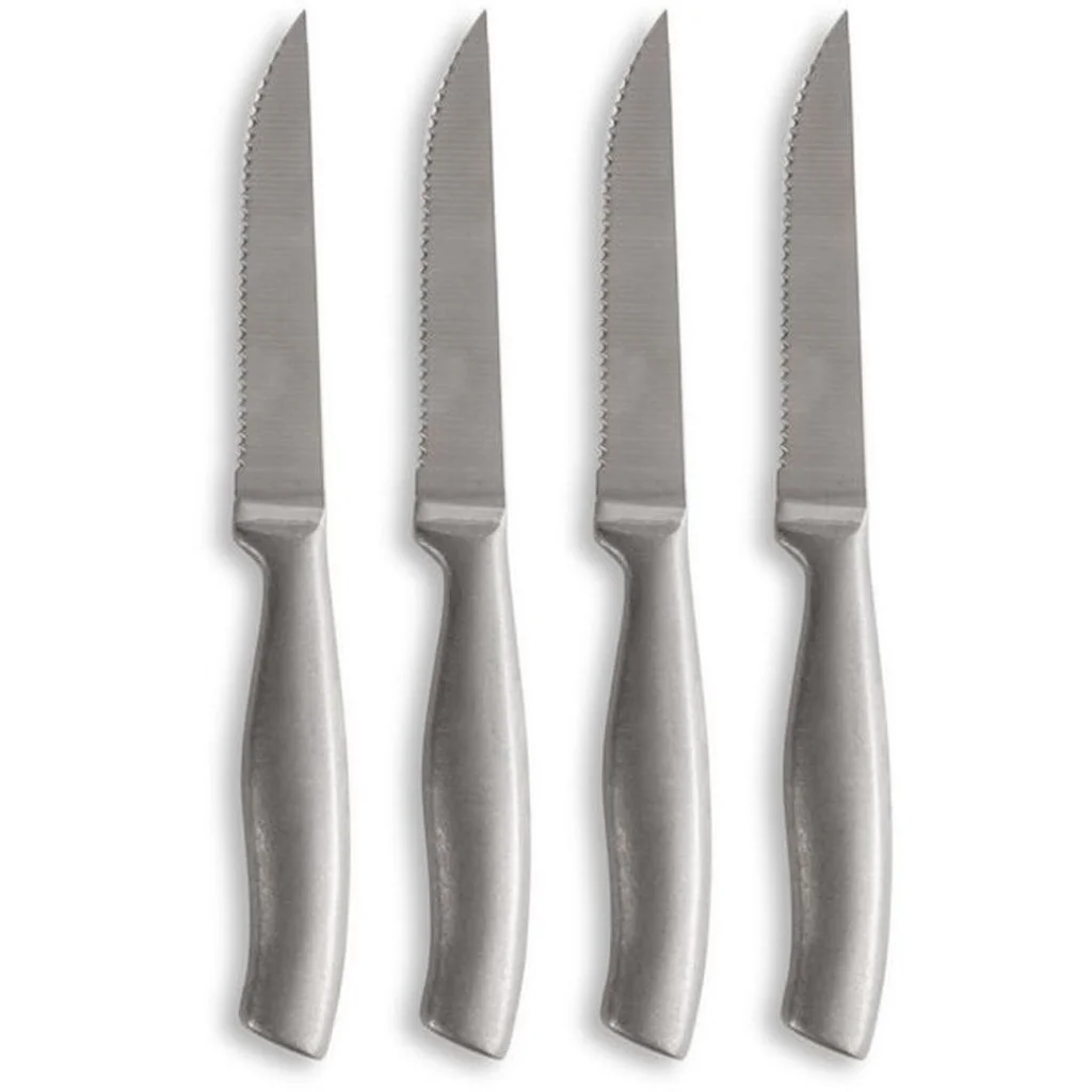 Sagaform Fredde Bbq Kniv 4-Stk (12) Sølv