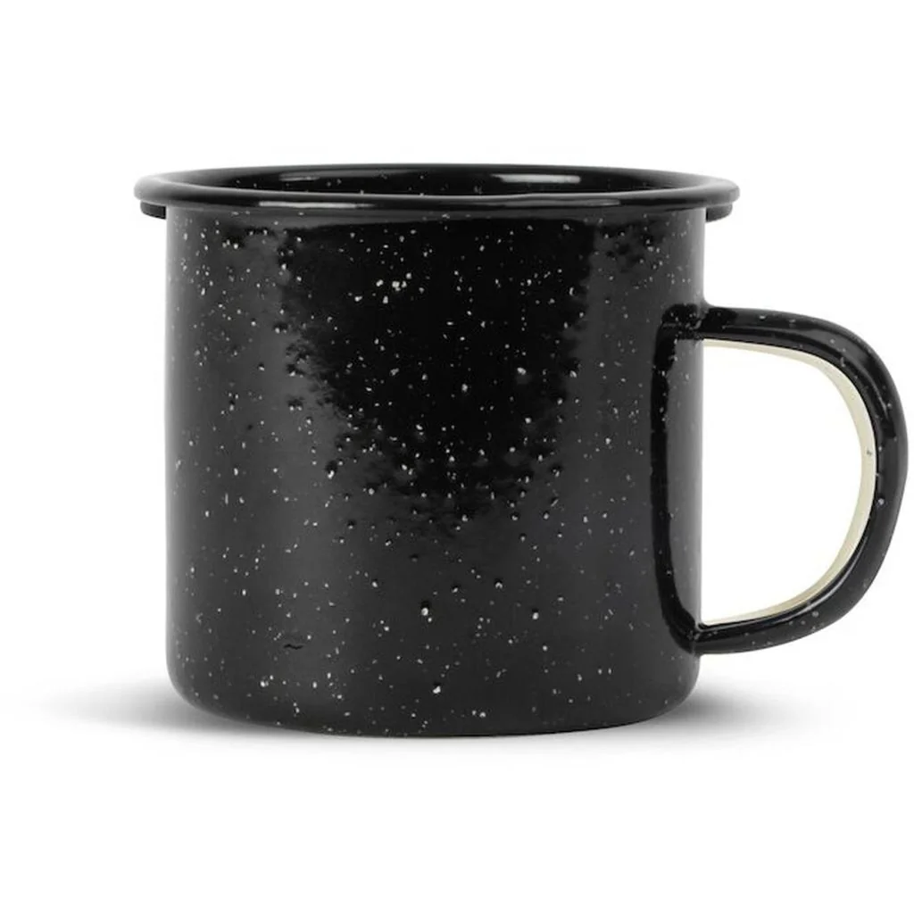 Sagaform Doris Emaljekrus (6) Sort