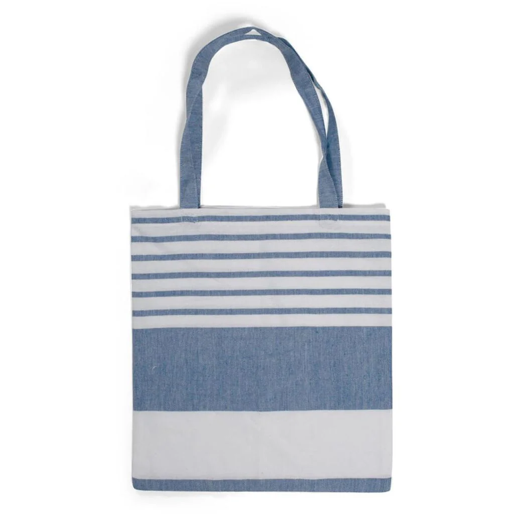 Sagaform Ella Hamam Bomuldstaske (6) Blå