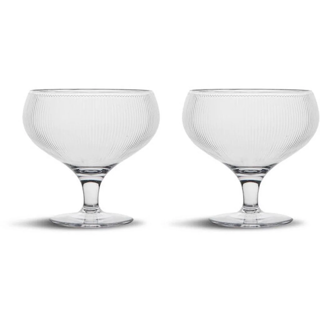Sagaform Billi Coupe Glas 2-Stk (6) Klar