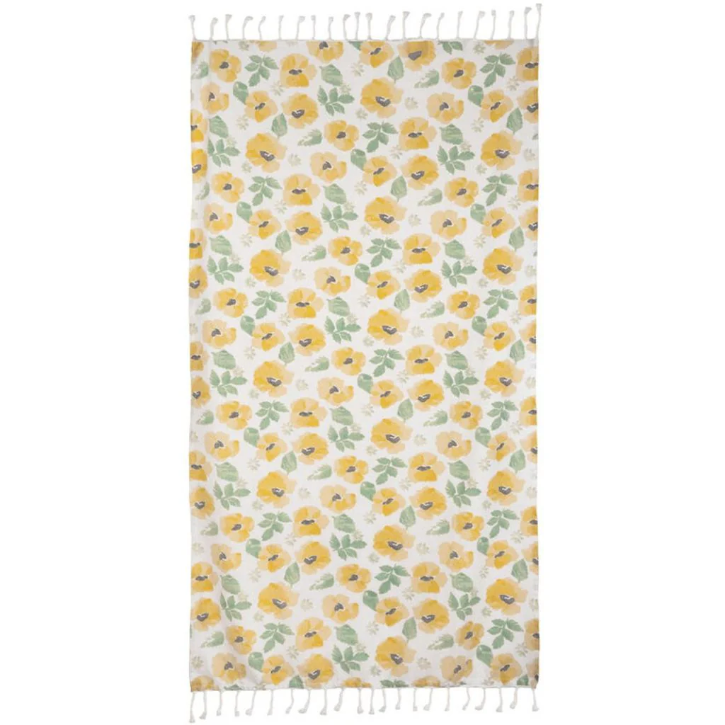 Sagaform Eden Hamam 90X170Cm (8) Blandet Gul