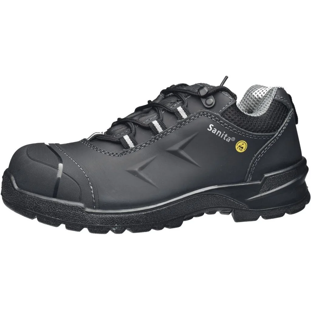 Sanita 911220 antrazite-esd-s3 lace shoe / Sko