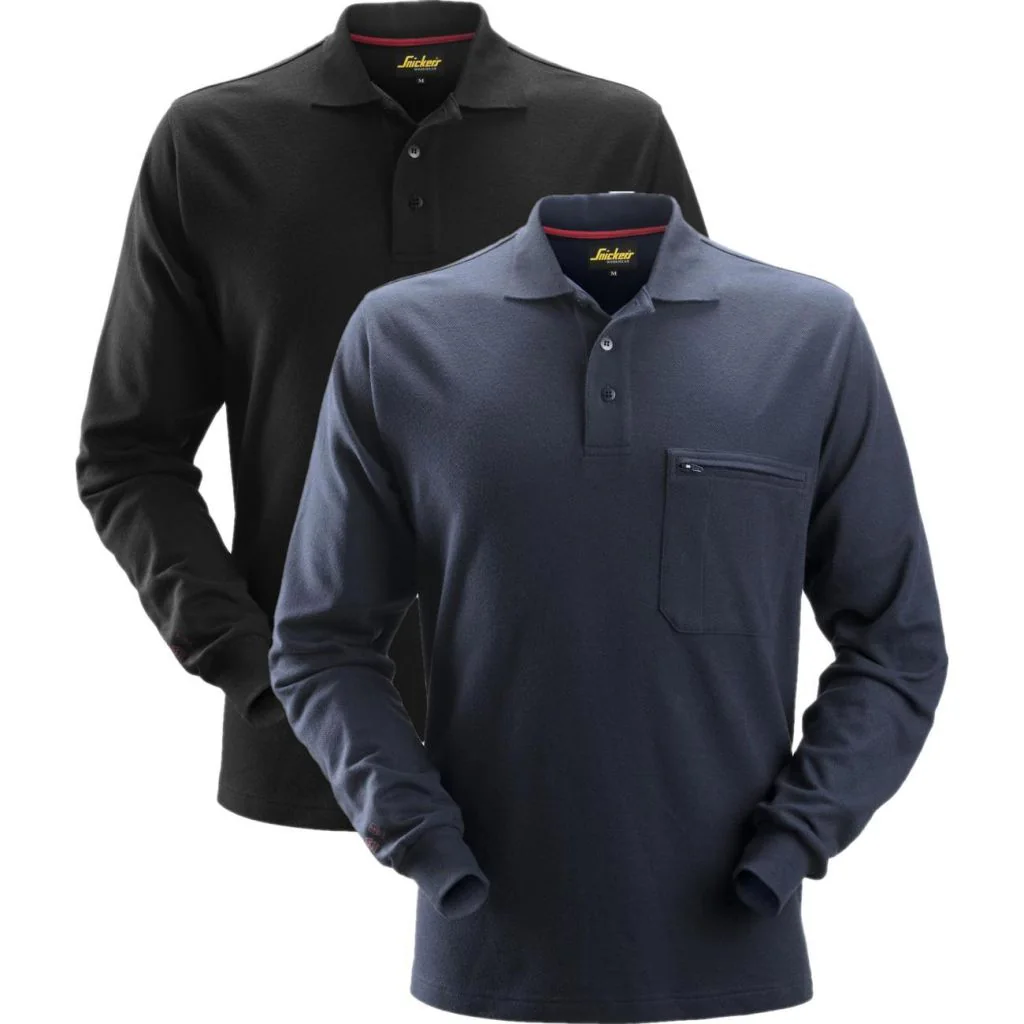Snickers 2660 protecwork, langærmet polo shirt / Poloshirt