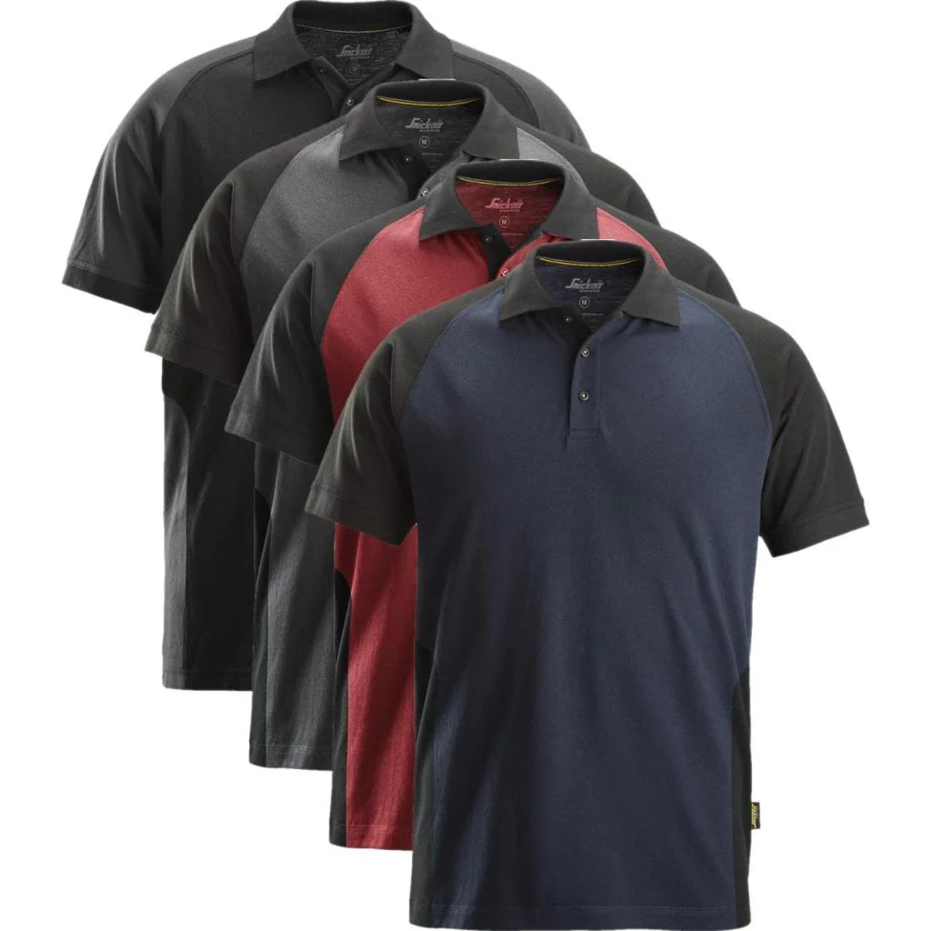 Snickers 2750 tofarvet polo shirt / Poloshirt