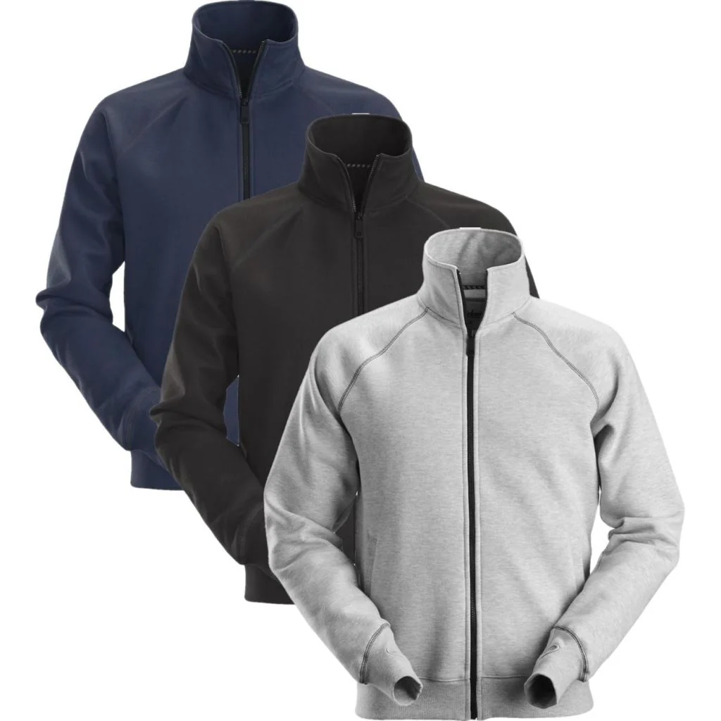 Snickers 2886 sweatjakke med lynlås / Arbejdsjakke