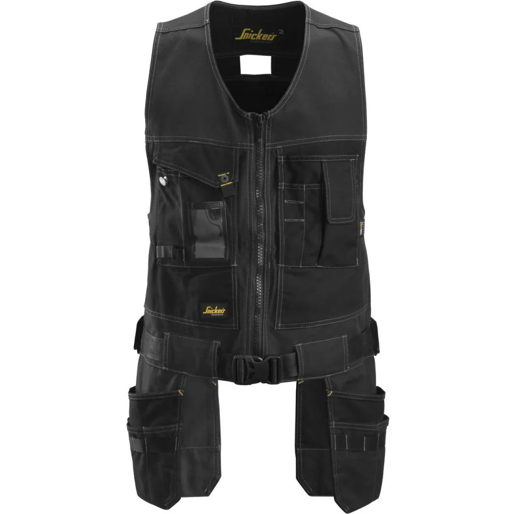 Snickers 4254 værktøjsvest, canvas+ / Arbejdsvest
