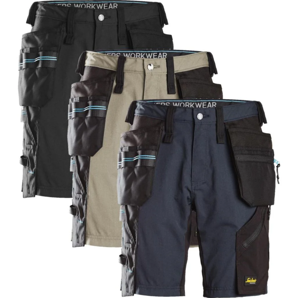 Snickers 6110 litework, 37.5® shorts med hylsterlommer / Hængelommer