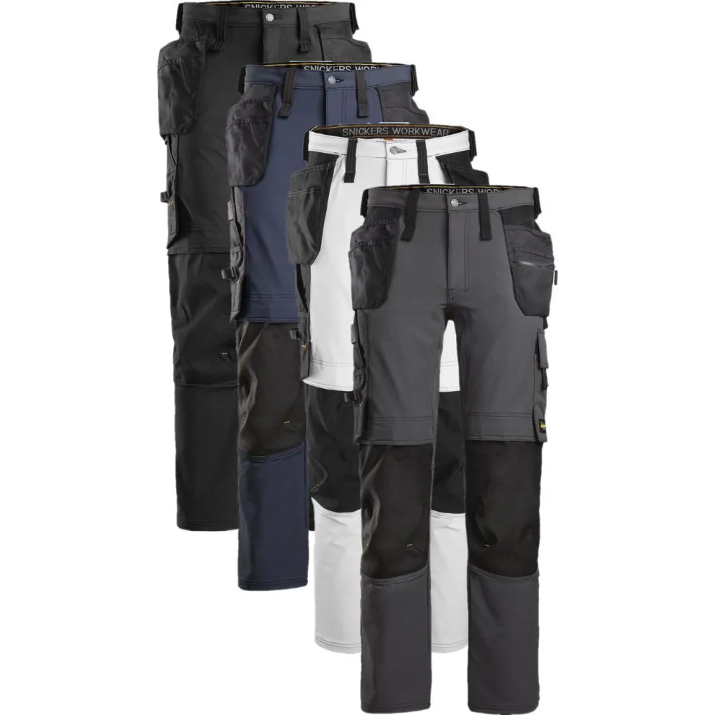 Snickers 6271 allroundwork, fuldstretch arbejdsbukser med hylsterlommer / Hængelommer