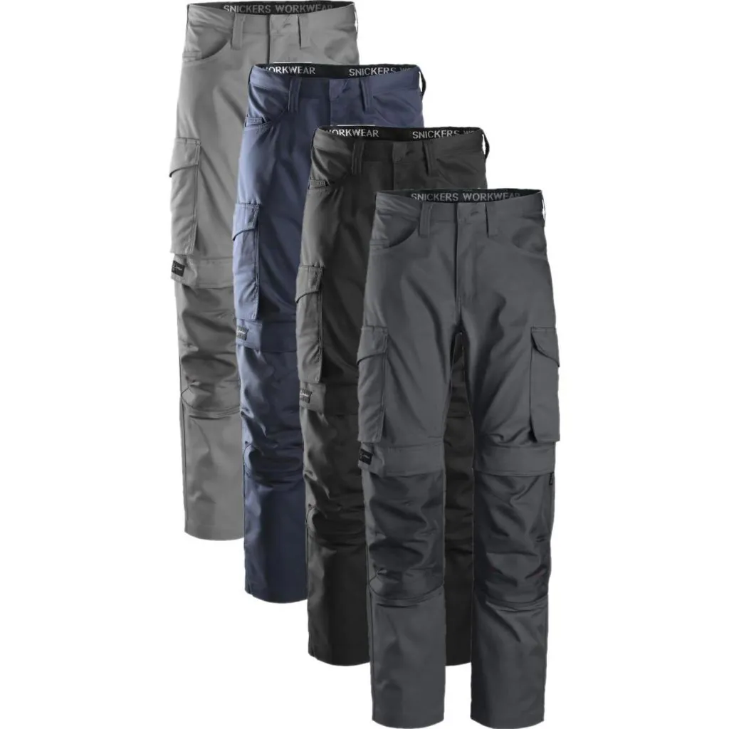 Snickers 6801 service bukser med knælommer / Arbejdsbukser