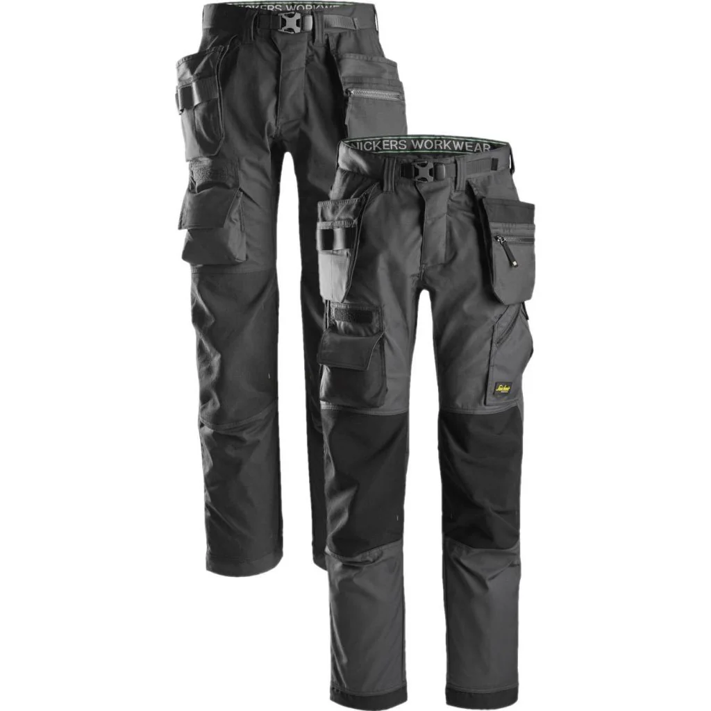 Snickers 6923 flexiwork, xtr arbejdsbuks+ med hylsterlommer / Hængelommer