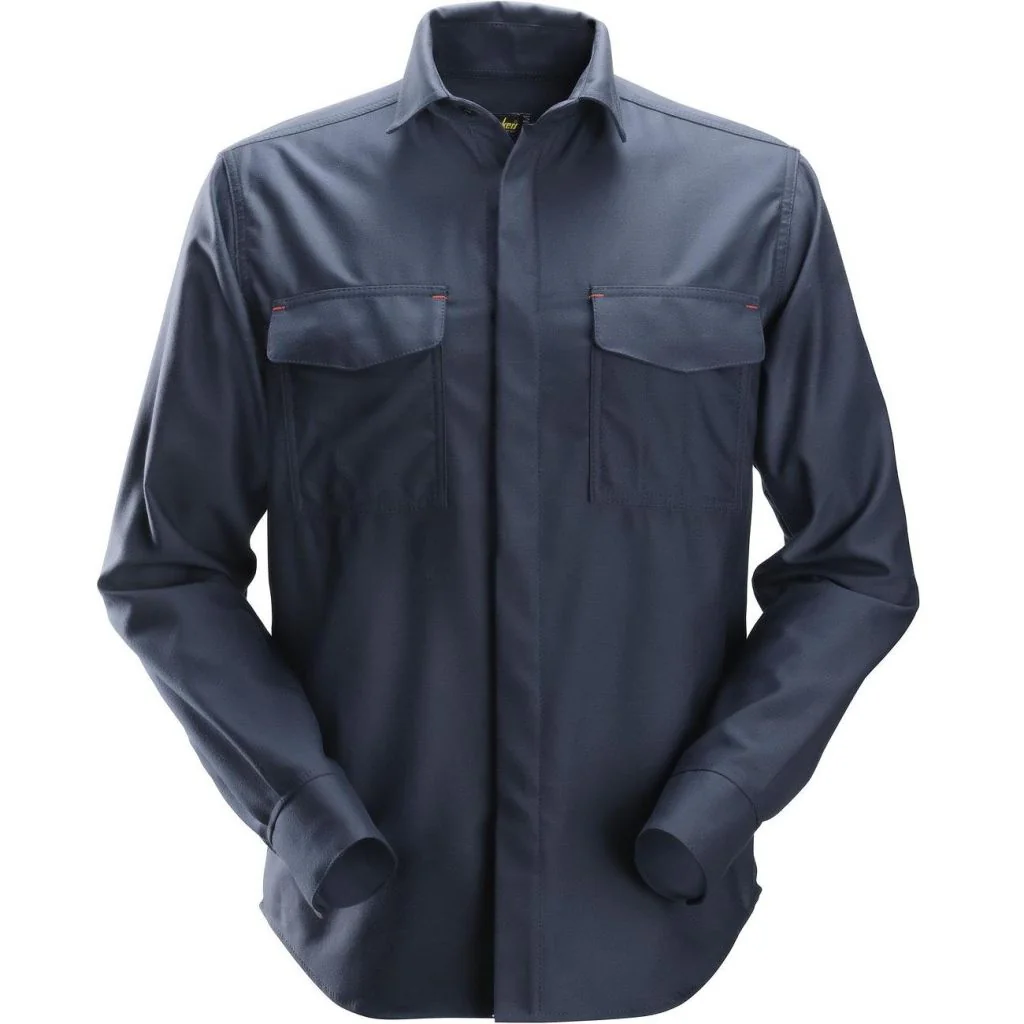 Snickers 8561 protecwork, langærmet skjorte / Arbejdsskjorte