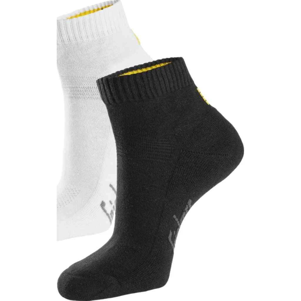 Snickers 9221 lavskaftede bomuldsstrømper, 3-pak / Strømper / Arbejdsstrømper
