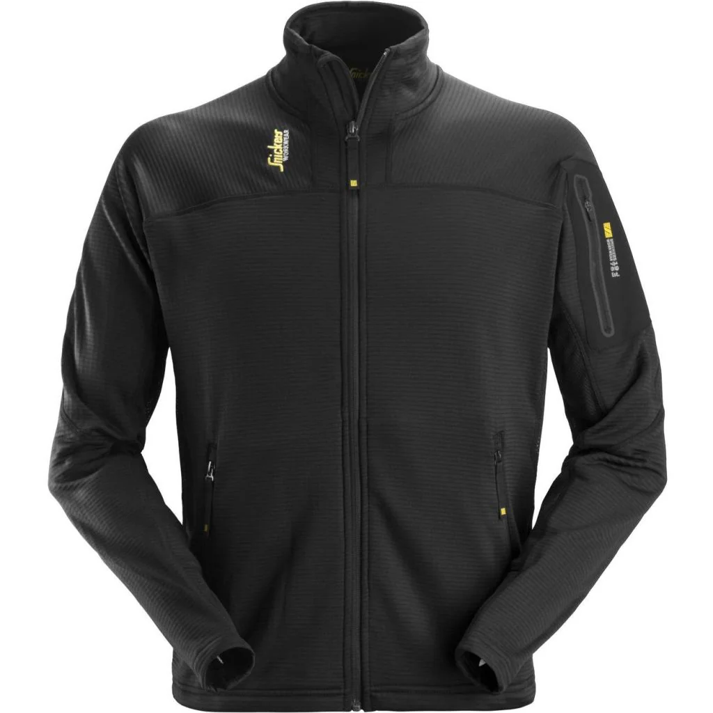 Snickers 9438 body mapping microfleece jakke / Arbejdsjakke