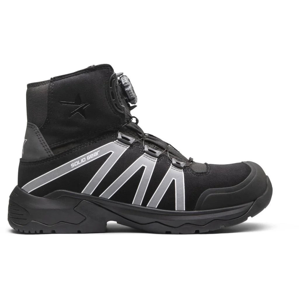 Solid Gear 81006 onyx mid / Sikkerhedsstøvlet / Arbejdsstøvlet