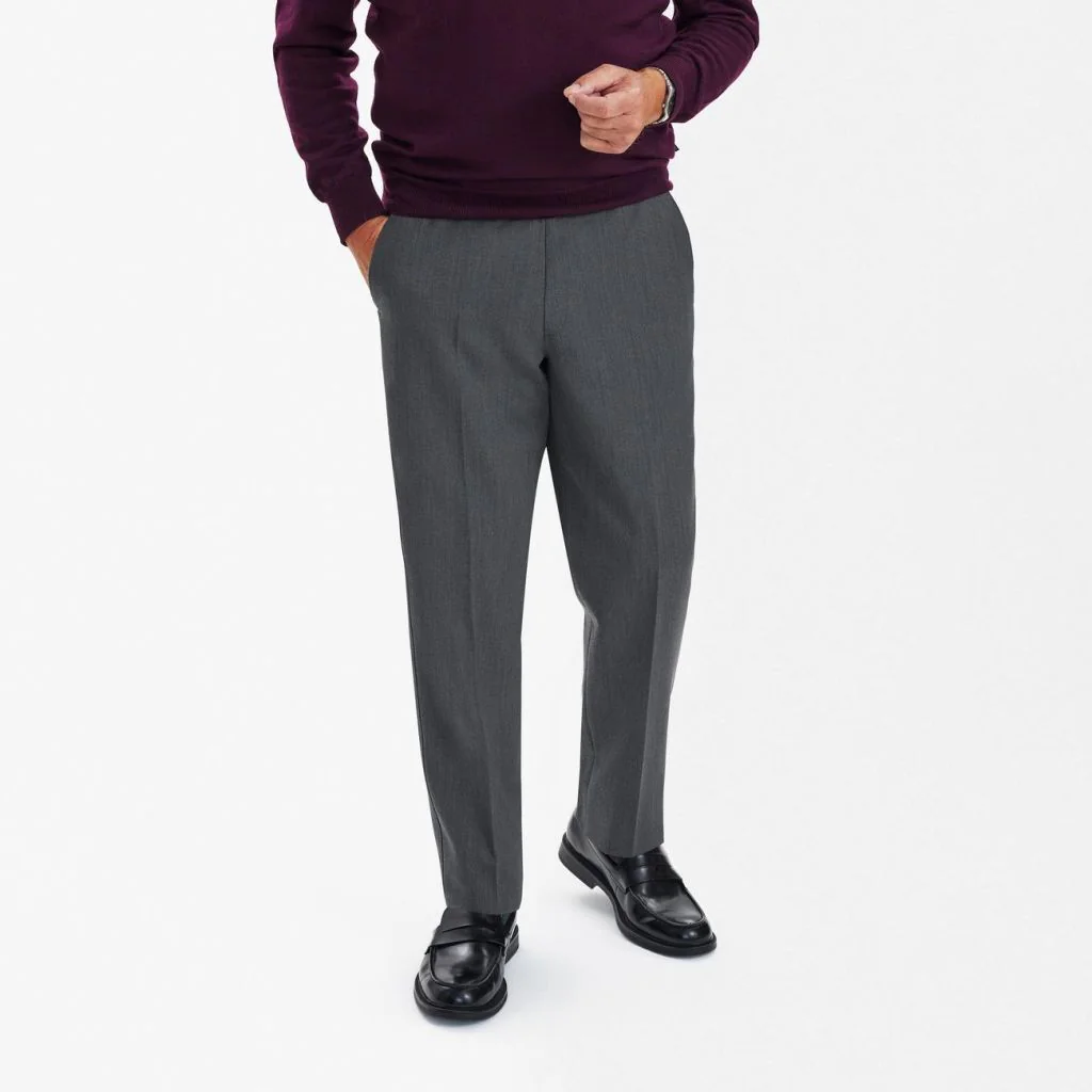 Sunwill 310-972 in-ca uldbukser med elastiktalje Herre / Bukser