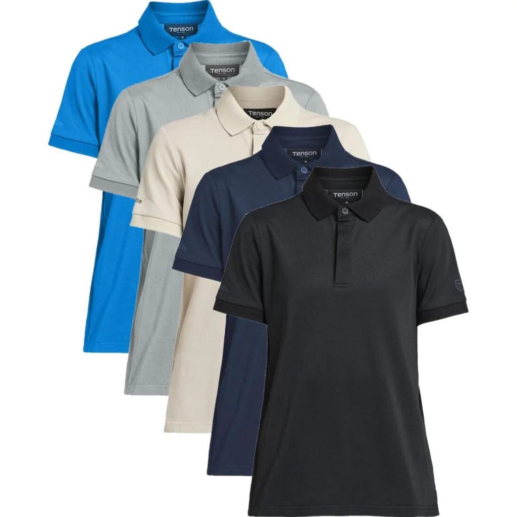 Tenson 465018217 TXlite Tri-Blend Polo dame