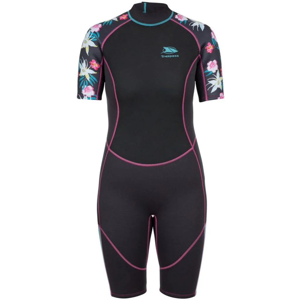 Trespass sonar - female 3mm short wetsuit 