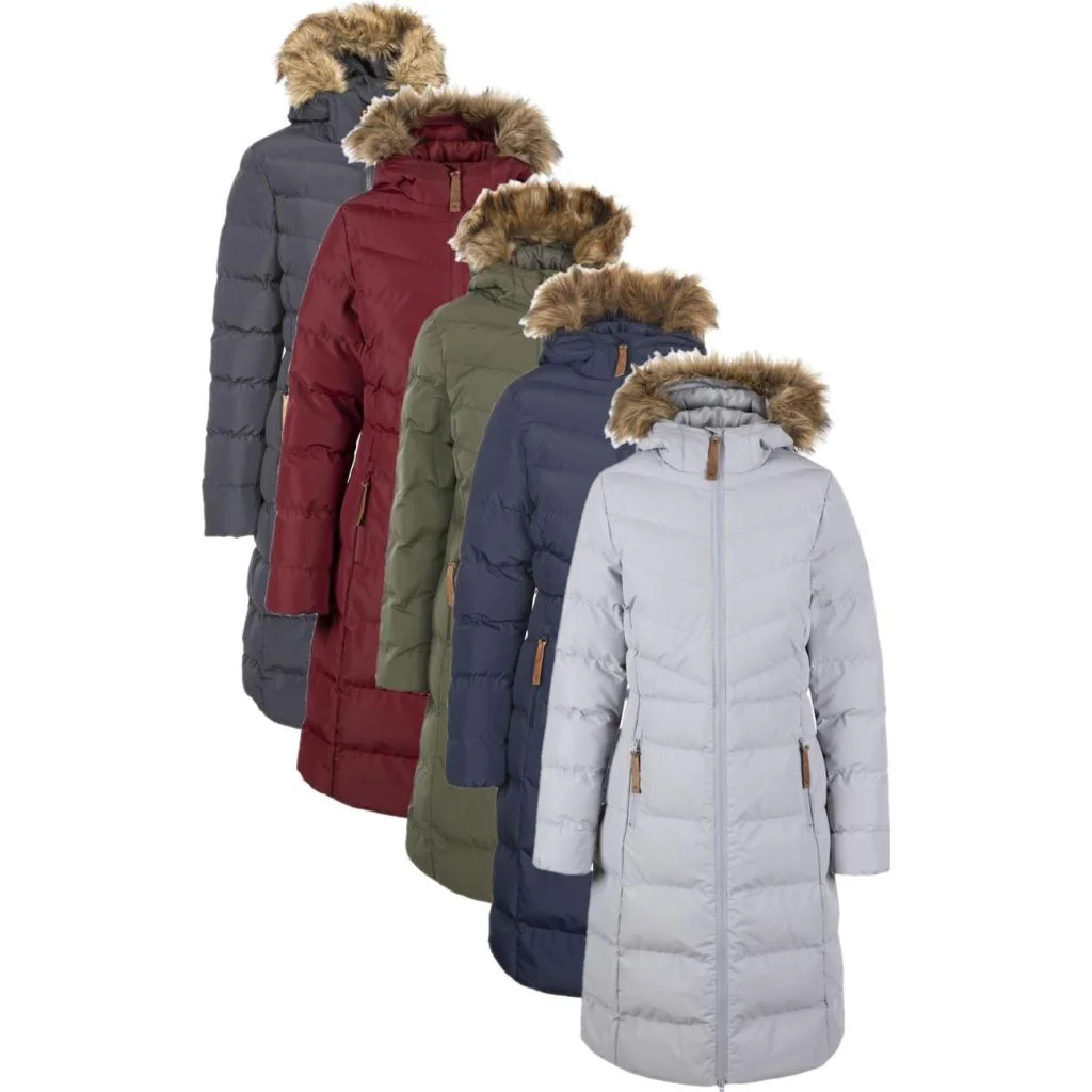 Trespass audrey - female casual jacket  / dame frakke - dame jakke med pels hætte