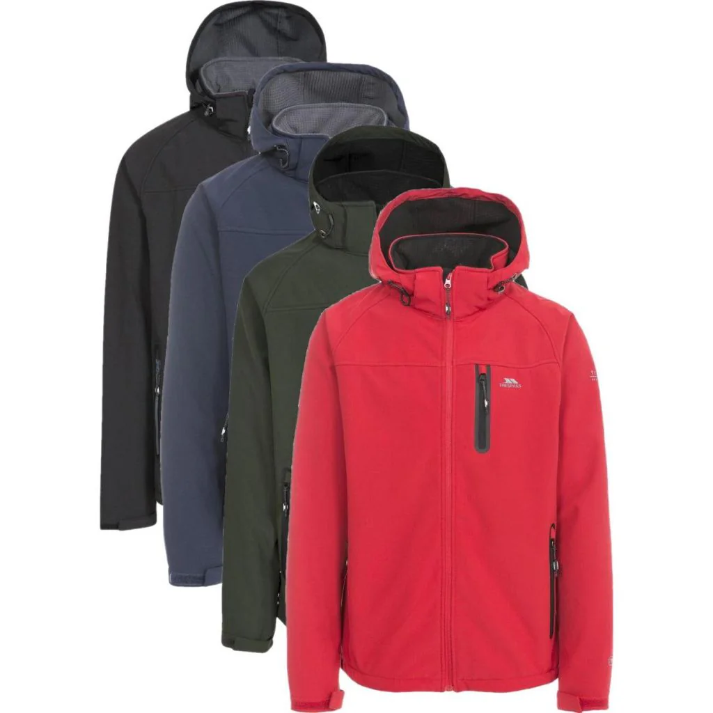Trespass accelerator ii - male softshell jkt tp75 