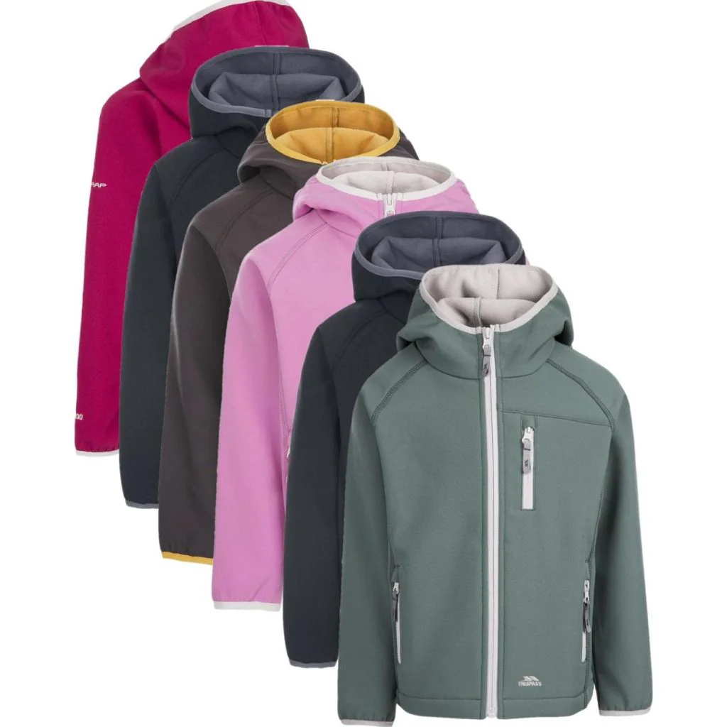 Trespass Kian Børne Softshell Jakke UCJKSSO10001