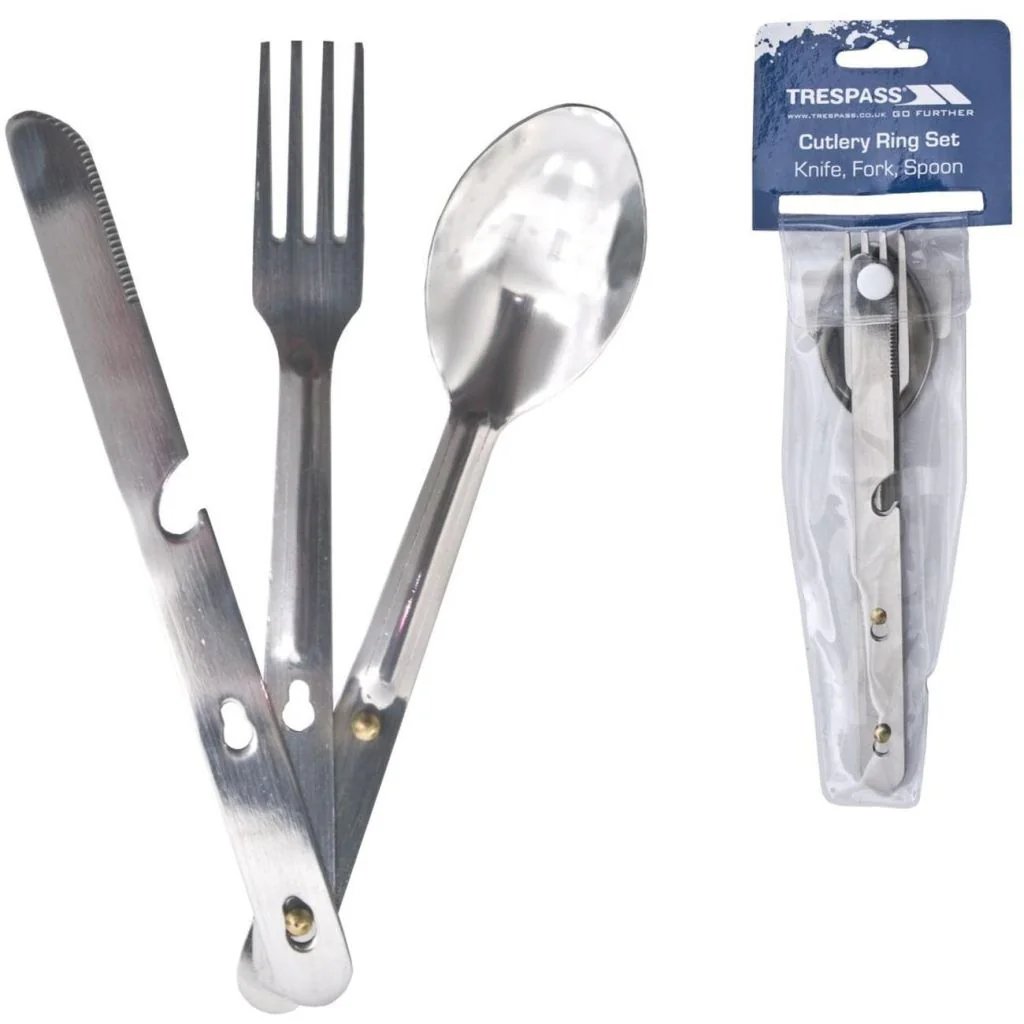 Trespass chomp - cutlery set 
