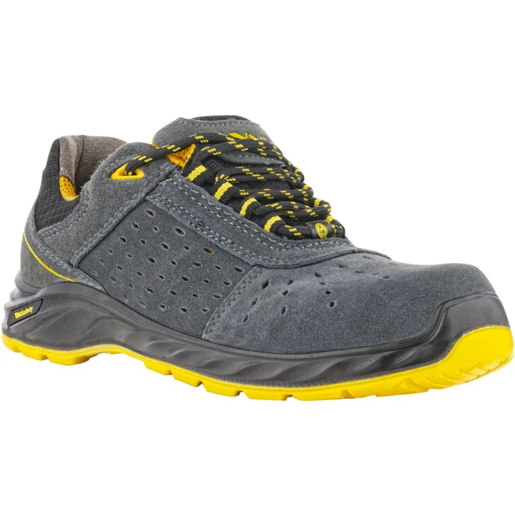 VM Footwear 2175-S1ESD Barcelona low cut safety shoes / Sikkerhedssko