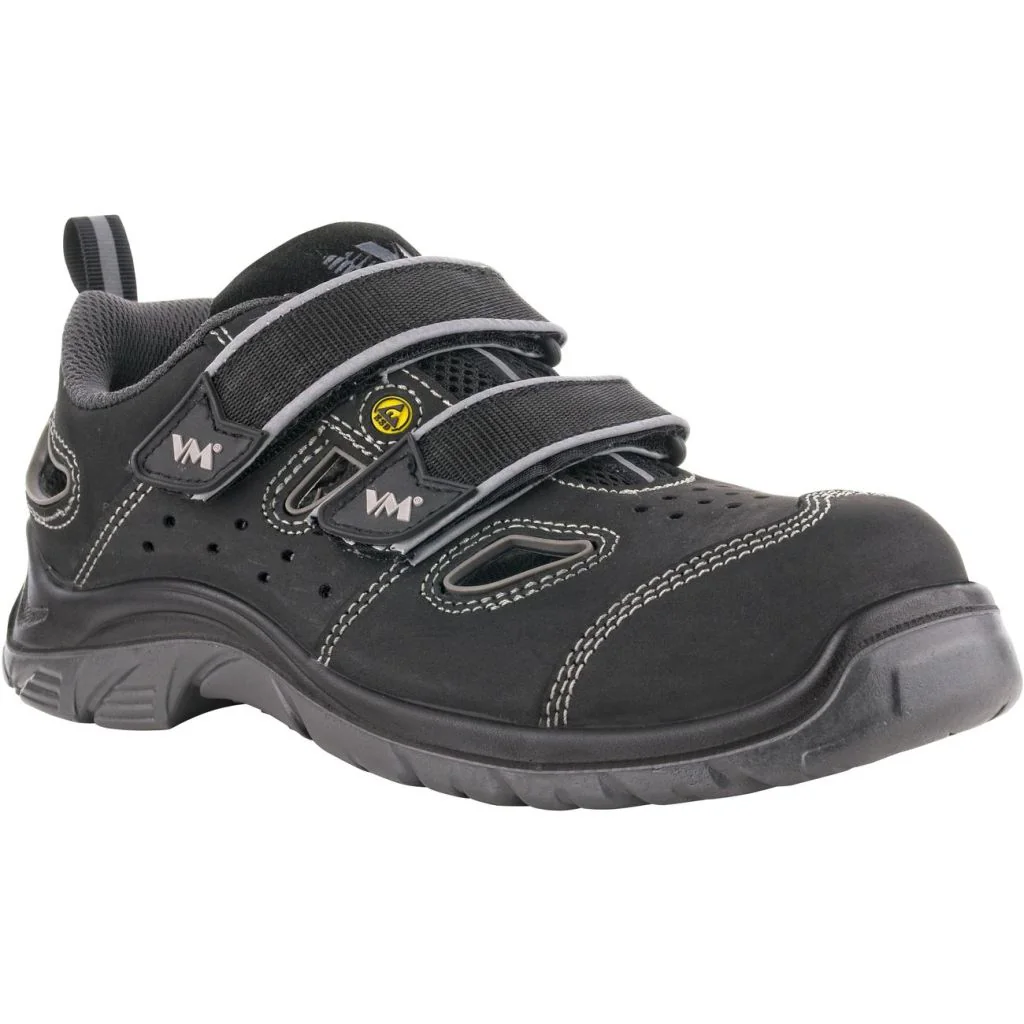 VM Footwear 2225-S1ESD Lyon safety sandal / Sikkerhedsandal