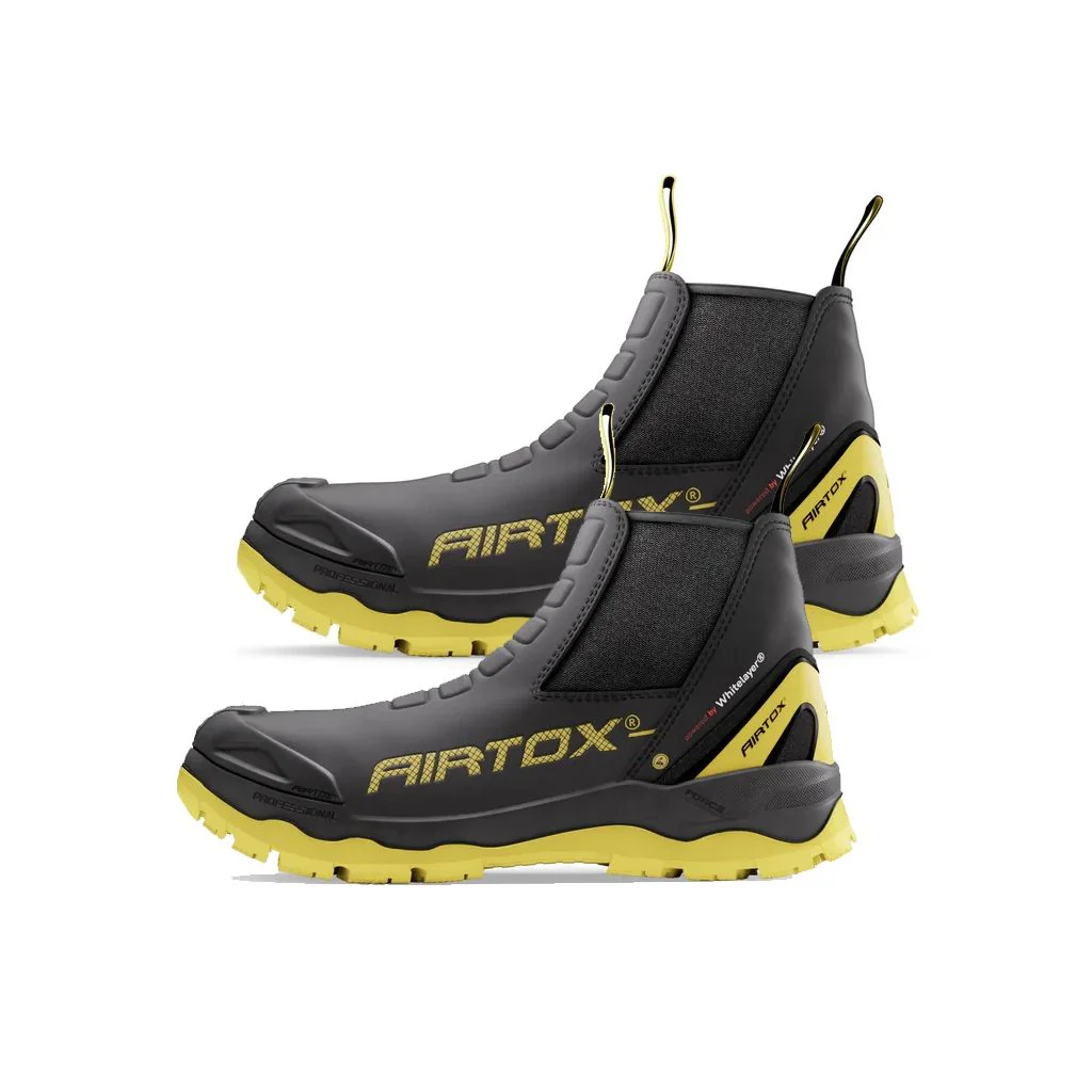 Airtox GLC-R Sikkerhedsstøvlet G-force Pull ON m/Elastik med ESD