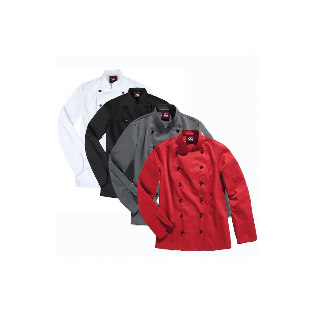CG Workwear CGW9071, Jakker Ladies´ Chef Jacket Rimini