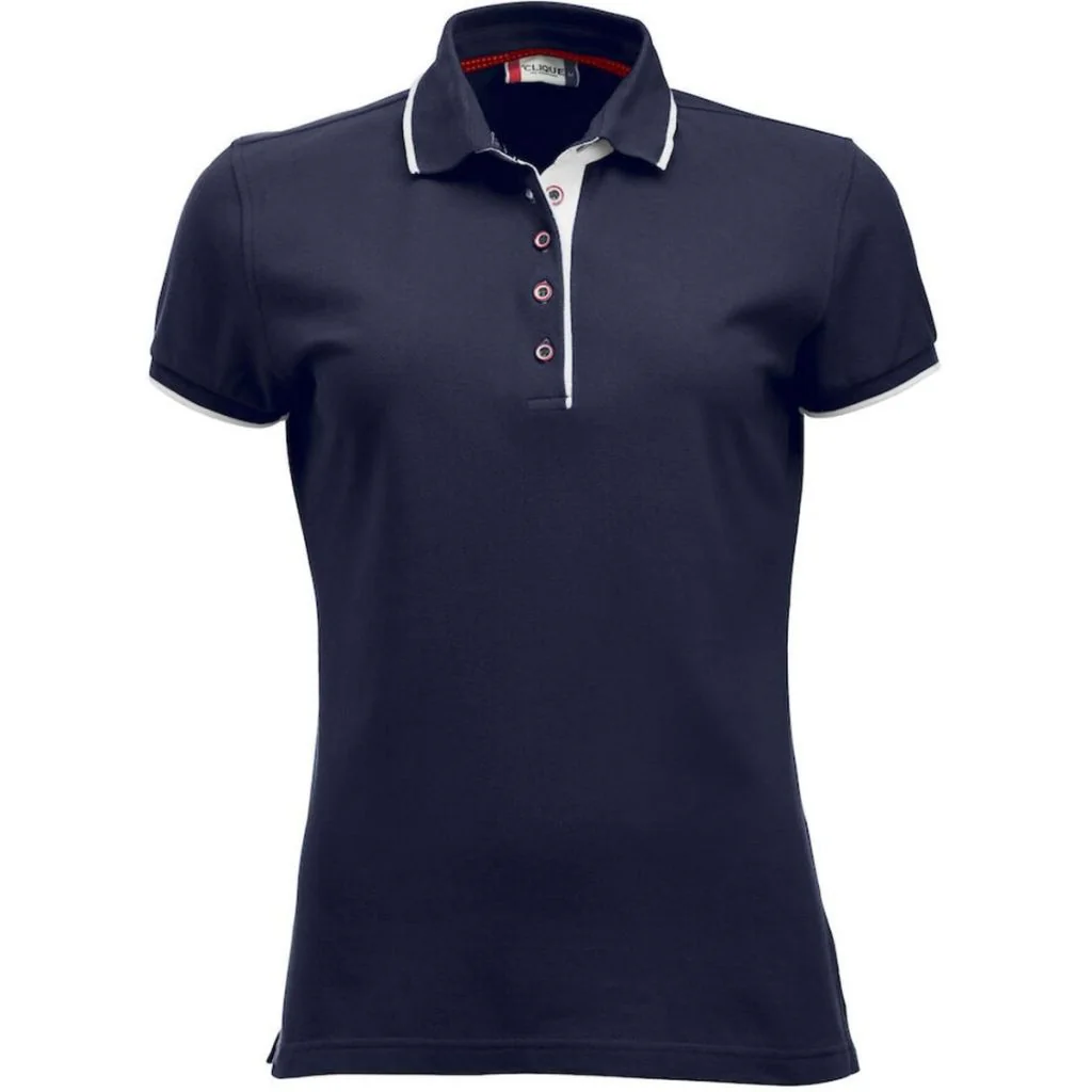 Clique 28243 Seattle Ladies polo / Dame poloshirts med farvekontrast
