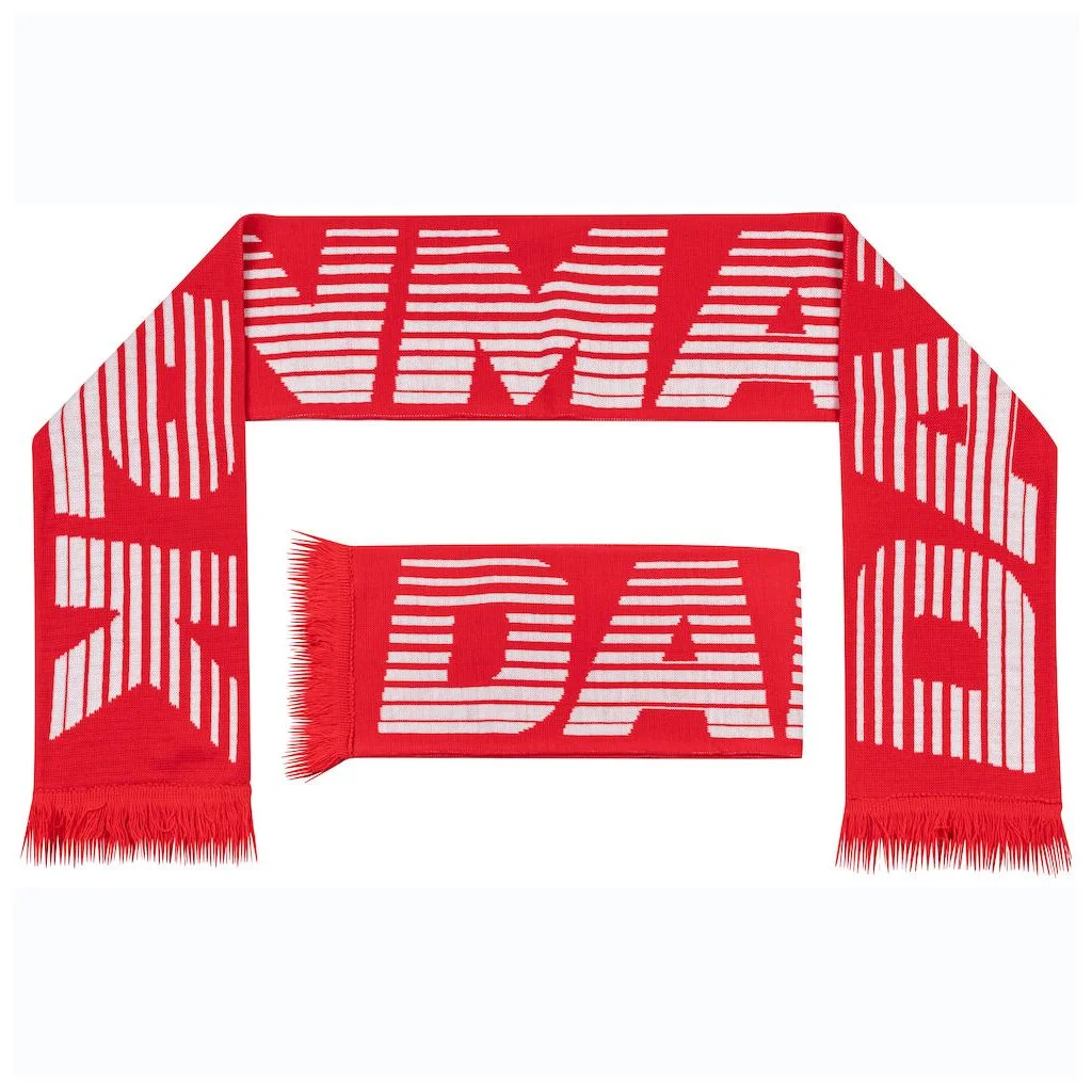 Danmark - Fan Scarf - Halstørklæde - Dannebrogs halstørklæde