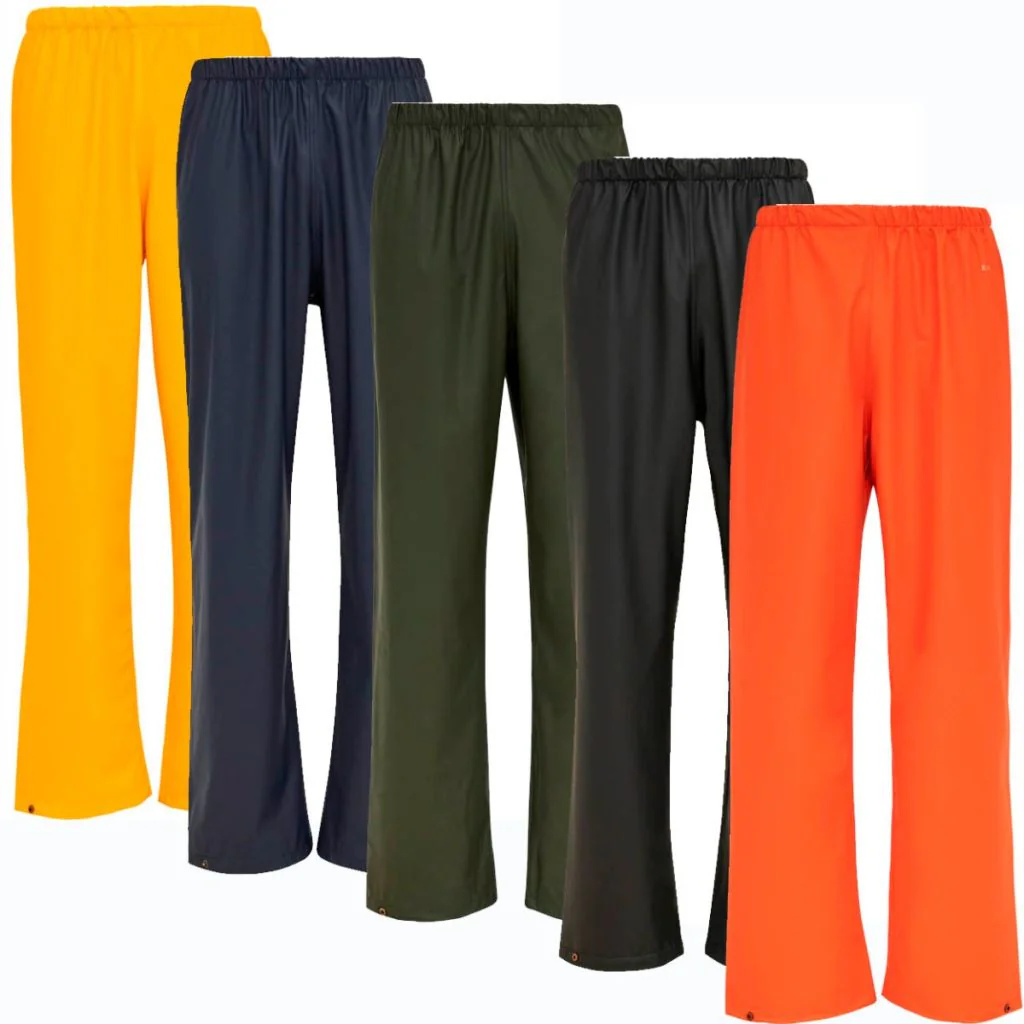 Elka 022400 Dry Zone PU Taljebukser / Unisex regnbukser