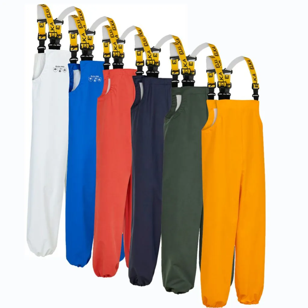 Elka 079900E PRO Overall m/ elastik ved ankel / Regnoveralls
