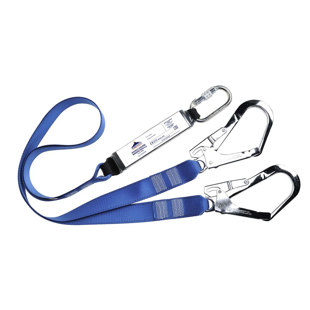 Portwest FP51 Dobbelt lanyard med falddæmper