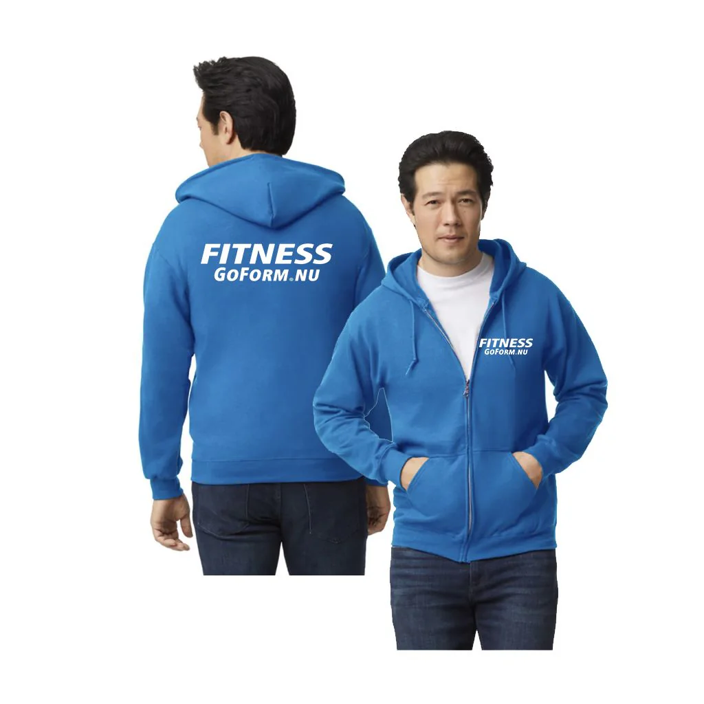 FITNESS GoForm.NU - Unisex Full Zip Hættetrøje