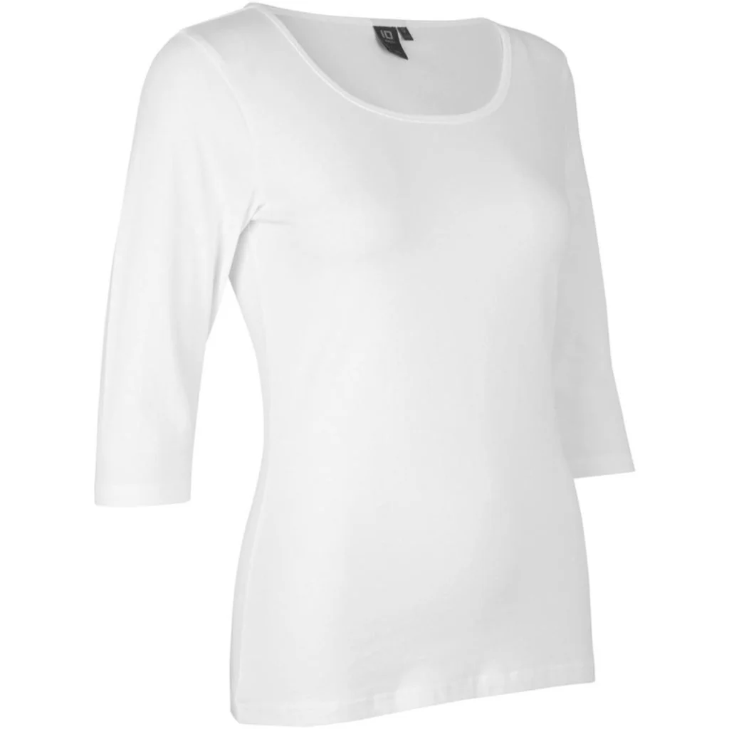 ID 0597 Stretch T-shirt | ¾ ærmet | dame