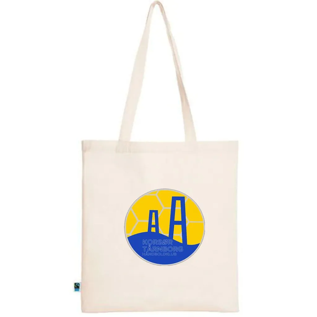 Halfar fair Mulepose i farve Naturlig - Incl stort KTHK logo på midt